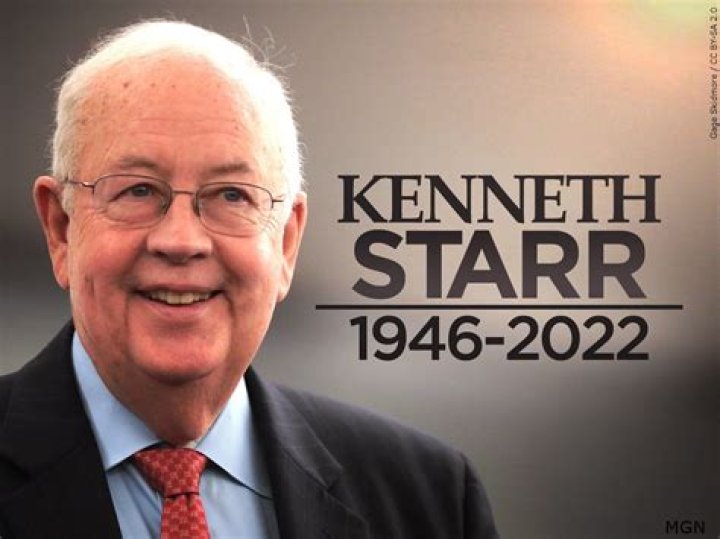 
Kenneth Starr Obituary, What was Kenneth Starr Cause of Death? 