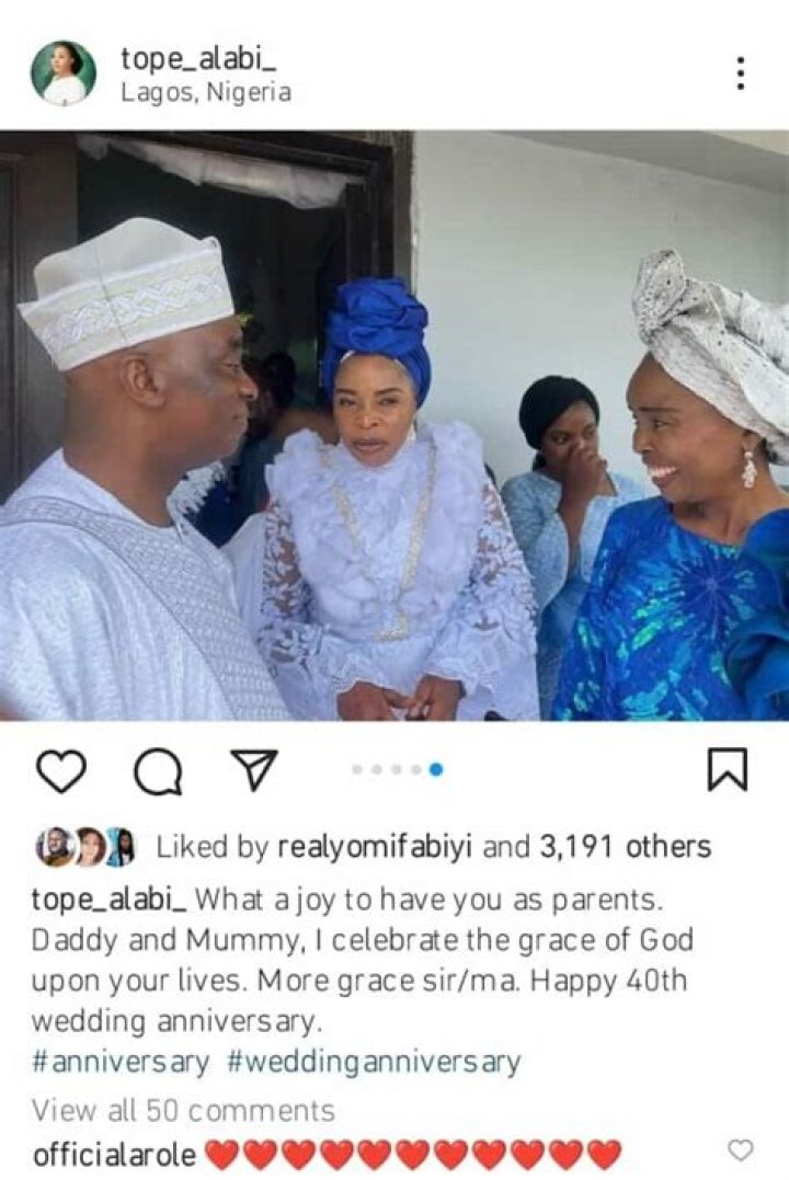 
Tope Alabi celebrates Bishop Oyedepo and wife as they mark 40th anniversary 
